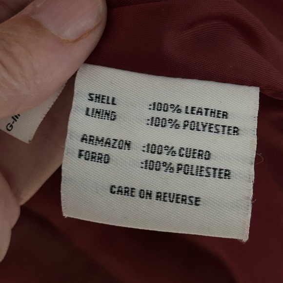 Vintage Nine West Red Leather Jacket,Size XXL 90’s Y2K Classic Capsule - Picture 8 of 12